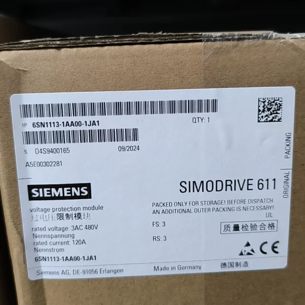 6SN1113-1AA00-1JA1 Siemens brand ne...