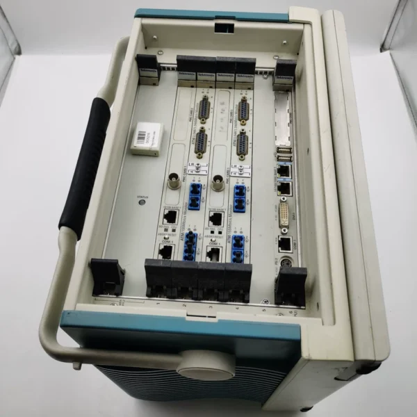 K15PT200 K15-2 220V Tektronix Protocol Tester Mobile Network Monitoring Tester Tektronix K15PT200 PO 61 Main Frame, Made in Germany, Model DO5216, Serial Number DE0602-0081, with ATM/2.048/1.544Mbit/s Monitor Card, Actual Item Photographed, Appearance as Shown in the Picture, Functioning in Good Condition