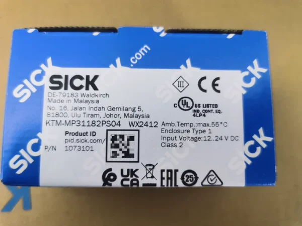 Brand new genuine SICK KTM-MP31182PS04 photoelectric sensor, order number 1073101, 50 pieces. Need to contact! Thank you!