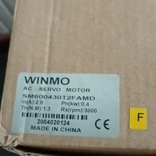 O1CN01tuqyN82CT9LKgbzPr_4611686018427382250-0-fleamarket.jpg_790x10000Q90.jpg_.webp WINMO Servo Motor SM600430T2FAMD 0.4kw 3000rpm Brand New In Stock 1 Need to Contact!
