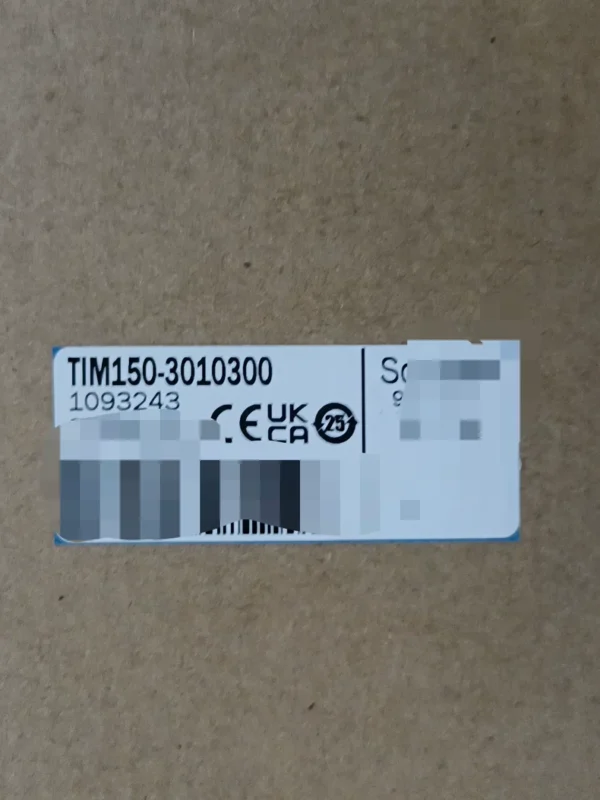 SICK LiDAR Sensor TIM150-3010300 Made in Malaysia Software Version V1.14 Brand New Order Number 1093243 In Stock 17 Need to Contact!