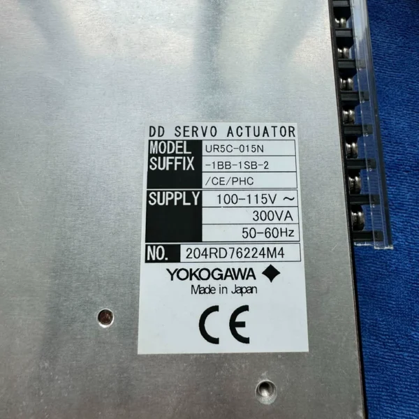 DISCO motor drive UR5C-015NUR5CG3DISCO driver YOKOGAWA servo driver UR5CG3-015N-6AB-2TB-N as shown in the picture, used part, interested parties please private message, sold non-refundable and non-exchangeable, if you mind, please do not bid.