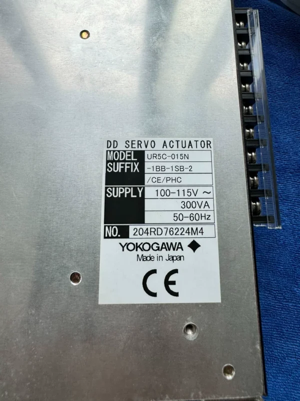 DISCO motor drive UR5C-015NUR5CG3DISCO driver YOKOGAWA servo driver UR5CG3-015N-6AB-2TB-N as shown in the picture, used part, interested parties please private message, sold non-refundable and non-exchangeable, if you mind, please do not bid.