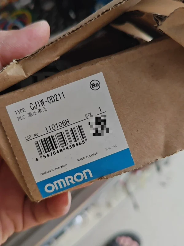 Omron PLC module model CJ1W-OD211, ...