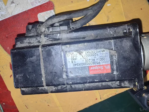P50B05020DXS4E Sanyo servo motor disassembled, fully functional, test video available, 3-month warranty, welcome to inquire.
