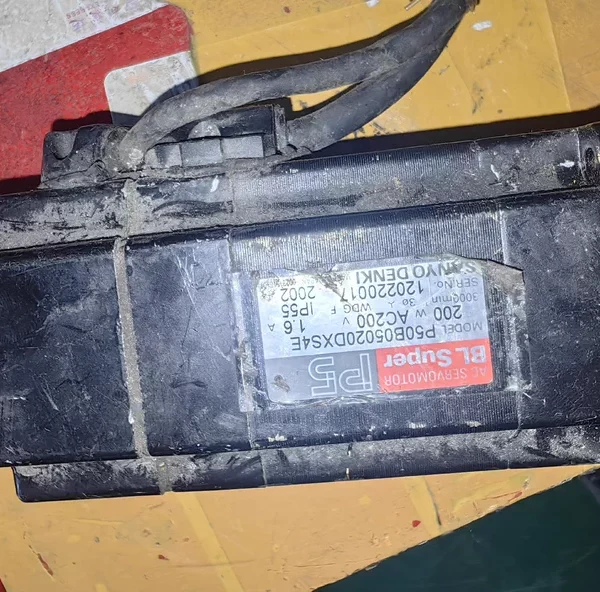 P50B05020DXS4E Sanyo servo motor disassembled, fully functional, test video available, 3-month warranty, welcome to inquire.