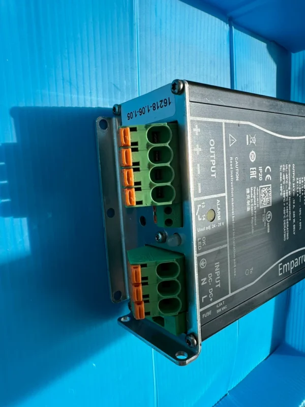 O1CN01zRIDWV1akax5uBUFi_0-fleamarket.jpg_790x10000Q90.jpg_.webp MURR Switching Power Supply 85449 ART. NO. 85449 Product Number: 85449 INPUT: 100 - 240 V~ ± 10%, PF 0.91 50 - 60 Hz± 6% INPUT: 100-240V~±10%, PF 0.91 50-60Hz±6% OUTPUT: 24 V=, 10 A, 240 W, SELV OUTPUT: 24v=, 10 A, 240 W, SELV The product is in the state shown in the picture, no returns or exchanges, no warranty for function and quality,