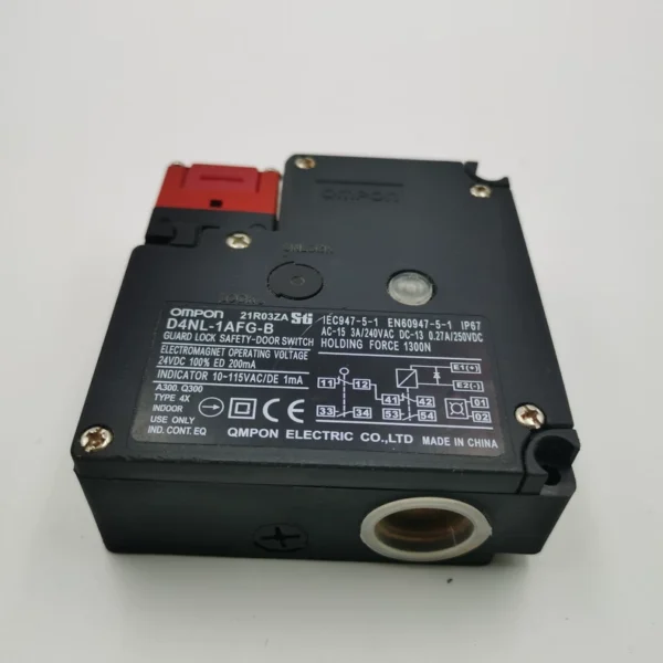 D4NL-1AFG-B 21R03ZA Original Omron Safety Door Lock Switch, Used Part, Actual Photo Taken, Fully Functional, In Stock One Piece