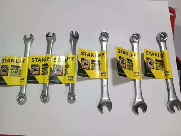 STANLEY Combination Wrench Hardware Auto Repair Wrench Open End Ring Spanner Official Authentic Product