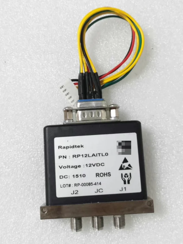 Rapidtek RP12LAITL0 12V DC-18GHz TTL SMA Single Pole Double Throw RF Coaxial Switch Available in Quantity