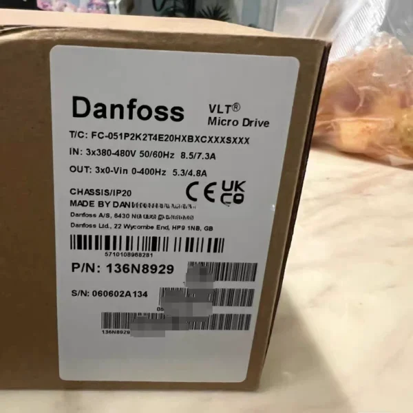 131U8068 FC-302P1K5T5Z66H1XGXXXXSXXXXAXB Danfoss Inverter In Stock Negotiable Price