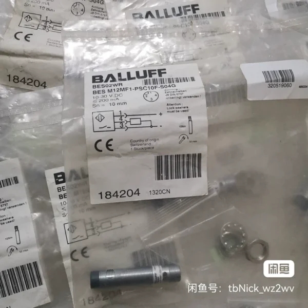 BALLUFF BES02WR BES M12MF1-PSC10F-S04G Brand New Original
