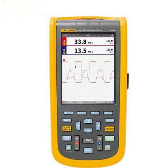 Fluke fluke 123BS/F124BS/F125B Industrial Handheld Oscilloscope Multimeter Oscilloscope 123BS 9500124BS 11000125B 12400 Official Authentic, Brand New Unopened, In Stock Fast Delivery