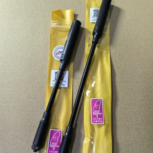 Eagle Gooseneck Tactical Walkie-Talkie Antenna Compatible with SenHaiX GT1288008600, Quansheng UK-K5K6