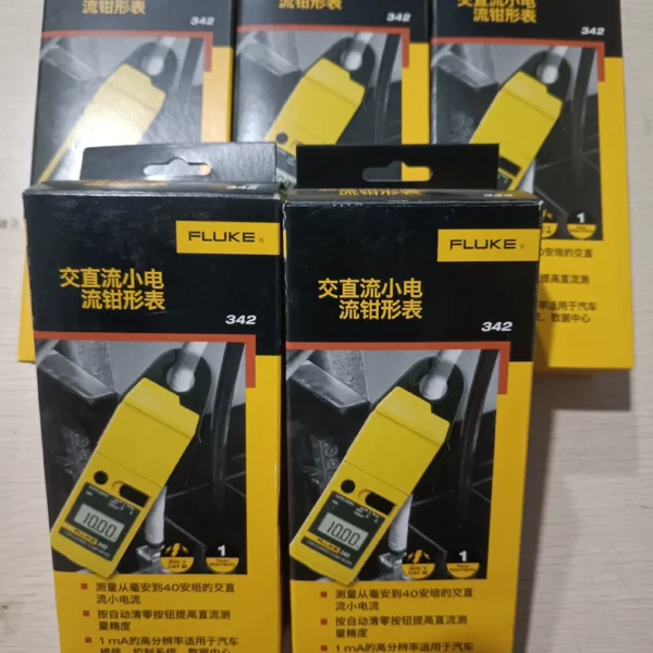 FLUKE 342 AC/DC Small Current Clamp Meter Official Authentic, Large Stock Available, 2022 Latest Date All Other Fluke Models in Stock