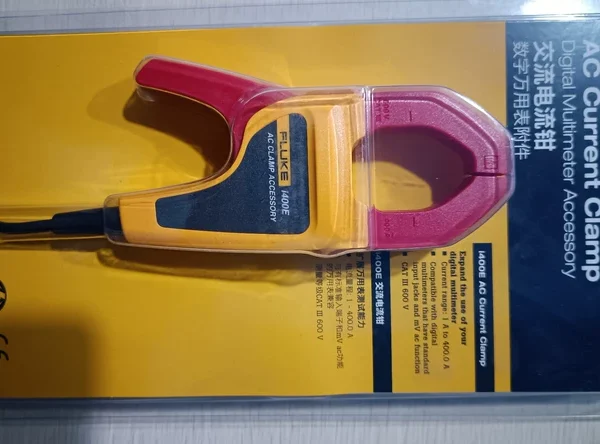 FLUKE i400E AC Current Clamp 400A (Suitable for F15B+/17B+/18B+ Multimeters)