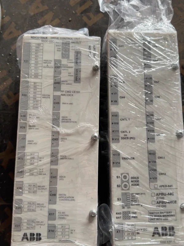 ABB Main Control Board NDCU-33CXABB Main Control Board APBU-44C Controller Original拆机