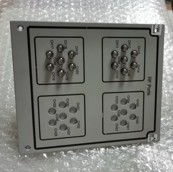 KEYSIGHT 87106B DC-20GHz SP6T 24V SMA RF Microwave Single Pole Six Throw Coaxial Switch, available in quantity, in very good condition, just with some traces of disassembly