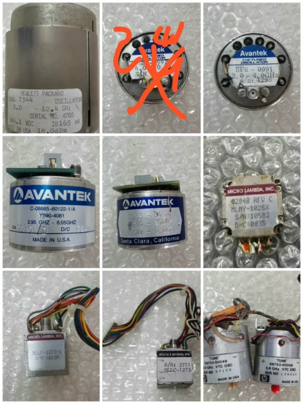 Selling various HP instrument disassembled oscillators, price negotiable