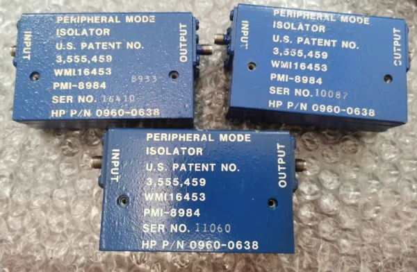 HPAgilent 0960-0638 2-8GHz RF SMA RF Coaxial Microwave Isolator
