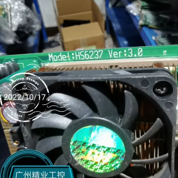 In Stock Baosheng BOSER HS6237 REV:3.0 PCISA Industrial Equipment Motherboard with Memory Cooling Fan Fully Tested