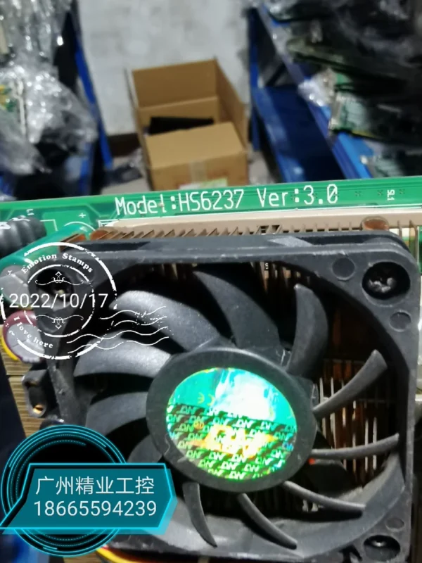 In Stock Baosheng BOSER HS6237 REV:3.0 PCISA Industrial Equipment Motherboard with Memory Cooling Fan Fully Tested