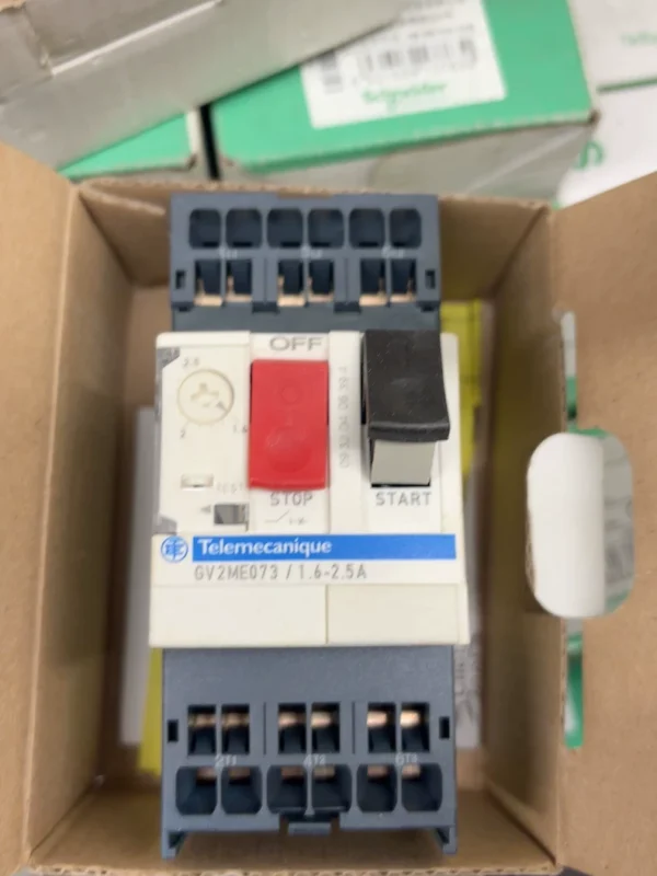 Schneider Circuit Breaker GV2ME073 Schneider Motor Circuit Breaker GV2ME073 1.6-2.5A