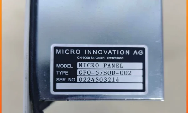 MICRO INNOVATION AG Industrial Touch Screen GFO-57SQD-002 Original Stock, Please Inquire