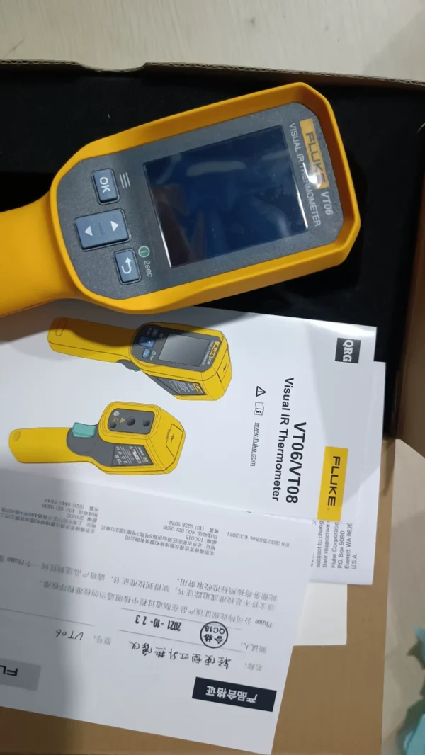 O1CN01EtHjJ62APotWgaEMM_0-fleamarket.jpg_790x10000Q90.jpg_.webp Fluke (FLUKE) Infrared Thermometer Handheld High Precision Temperature Gun Infrared Thermal Imager VT06