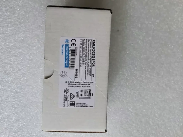 Brand new original Schneider pressure sensor, model XMLR025G1P25, made in Switzerland, quality guaranteed. Working range 0 to 25 bar, powered by 24 VDC, output 4-20mA + PNP 250mA signal. With original packaging, industrial-grade pressure detection equipment. Interested friends can contact me~ Not the actual price, private message for negotiation if interested