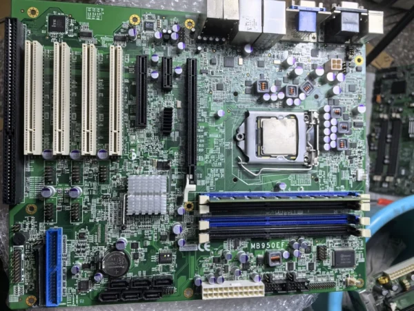Guangji MB950EF Industrial Control Motherboard Dual Network Card Real Picture In Stock MB950F Motherboard Guaranteed Good Condition With CPU And Memory Provide Test Video Inquiry Before Purchase