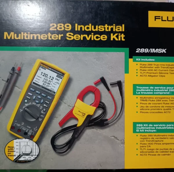 FLUKE 289imsk with FLUKE i400 current clamp genuine product, in stock and ready to ship, only one brand new, brand new,