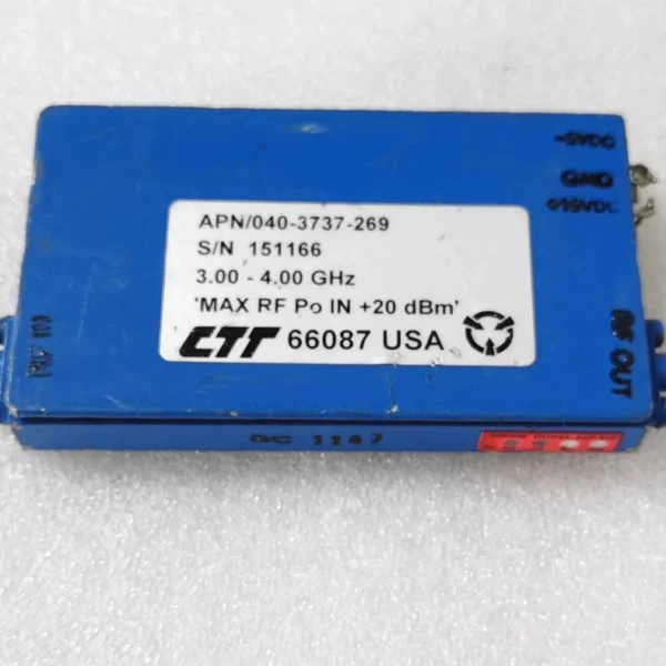 CTT Import APN040-3737-269 3-4GHz SMA RF Amplifier