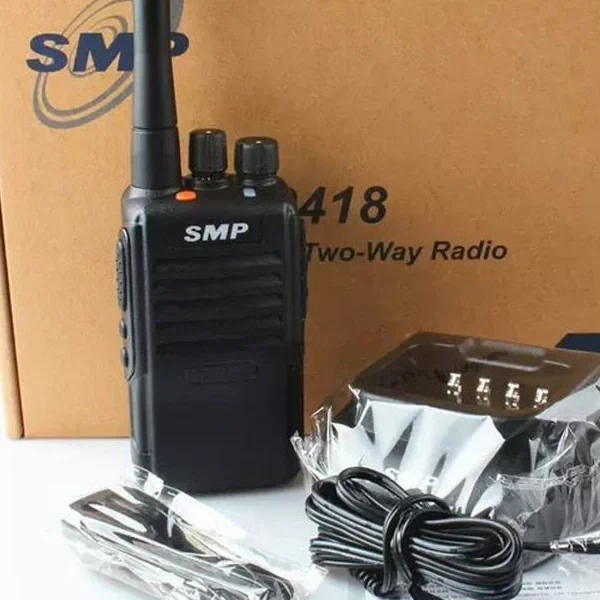 Motorola SMP418 Walkie Talkie Commercial 2-15 km Hotel Self-driving Tour Construction Site Civilian Mini Handheld Radio Brand New