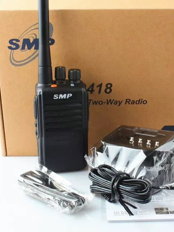 O1CN01J3cp5t2MYmJfyYM46_4611686018427386448-53-fleamarket.heic_790x10000Q90.jpg_.webp Motorola SMP418 Walkie Talkie Commercial 2-15 km Hotel Self-driving Tour Construction Site Civilian Mini Handheld Radio Brand New