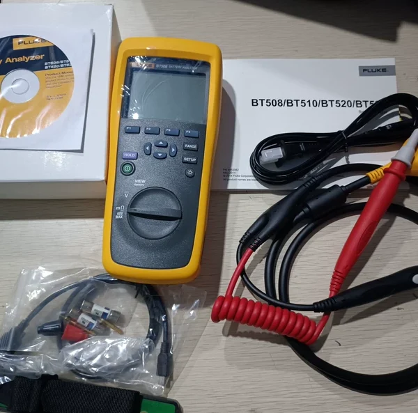 FLUKE/BT508 Battery Internal Resistance Tester with the latest date of 2024, official genuine product, large stock available for immediate purchase, free SF Express shipping, other models are also in stock and can provide official invoices