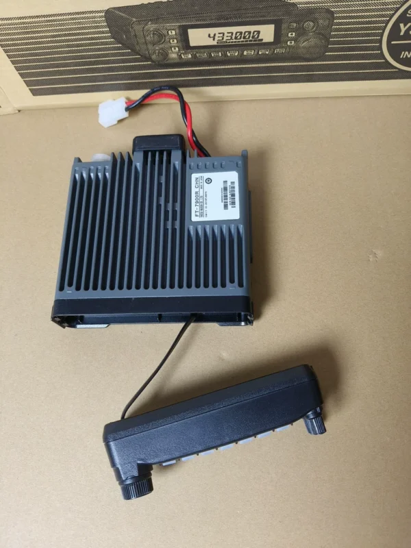 Yaesu 7900R High Power UV Dual Band Walkie Talkie Mobile Radio Separate Installation Vehicle Radio Off-road Truck Ship Promotion Price Yaesu FT-7900R Mobile Radio UV Dual Band 50W High Power Brand New, Full Set, Dual Band Yaesu 7900R Vehicle Radio, Power 50W, Brand New Domestic, UV Dual Band, Frequency Range V Band 136-174, U Band 400-470. Supports panel separation and manual frequency modulation. The entire radio set includes: main unit, hand microphone, bracket, power extension cable, hardware accessories, panel extension cable, panel bracket, instruction manual, packaging box. Category: Radio Intercom Equipment | Brand: Yaesu | Condition: Brand New Shipped from Fujian Wholesale Price