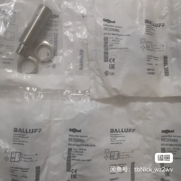 O1CN01Mfc8U31nnQ7p3OHGC_0-fleamarket.jpg_790x10000Q90.jpg_.webp BALLUFF BES0086 BES M18MI-PSC50B-S04G Brand New Original Not the Actual Price, Please Private Message to Negotiate if Interested