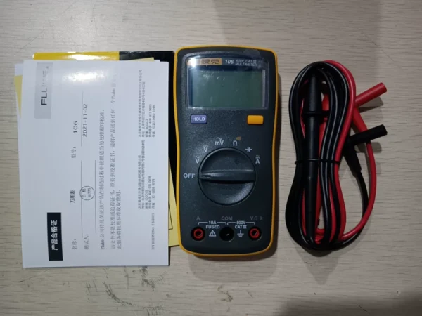 FLUKE 106 Digital Multimeter Authentic Product, In Stock for Fast Delivery, Brand New with 2025 Latest Manufacture Date, Brand New,
