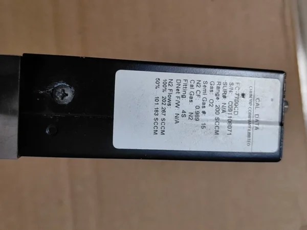 Aera Gas Mass Flow Meter FC-7700CD Real Picture, Good Function.
