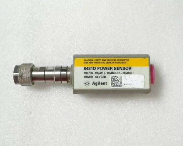 agilent 8481D 10MHz-18GHz Power Probe has been tested and is working properly