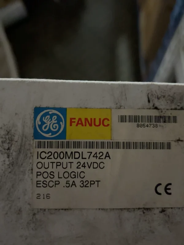 Fanuc GE Module IC200MDL742A, Brand New Original, 24VDC Output, 32-point ESCP Logic