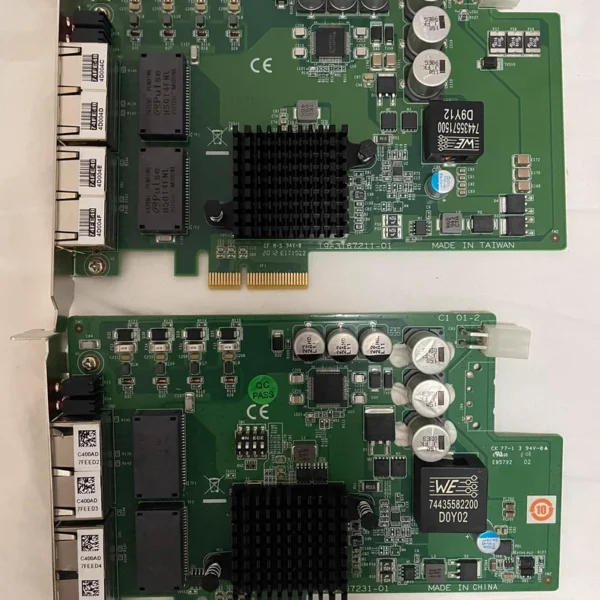 Visual Capture Card Network Card Quad-port Capture Card PCIE-GIGE4 A total of four pieces welcome to order Pci-e