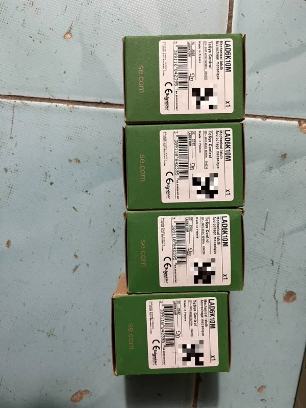 Schneider LAD6K10M Contactor Delay Module for TeSys Series, Brand New Original, Quality Guaranteed, Suitable for Industrial Control and Automation Projects, Inspection Supported, Welcome to Private Message for Needs