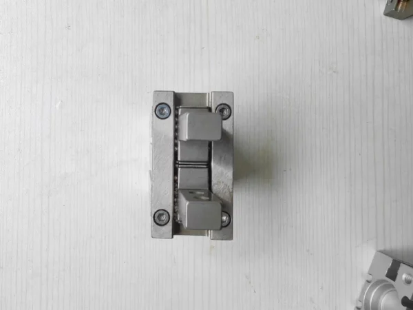 SMC Finger Cylinder Model MHZ2-20D with Good Functionality, In Stock: 14 with Laser Marking, 6 with Sticker Label, Self-tested No Air Leakage, No Jamming, Price is Unit Price, Actual Item Photographed, About 80% New