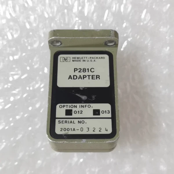 HPAgilent P281C 12.4-18GHz 50 Ohm N-type RF Coaxial Waveguide ConverterAdapter