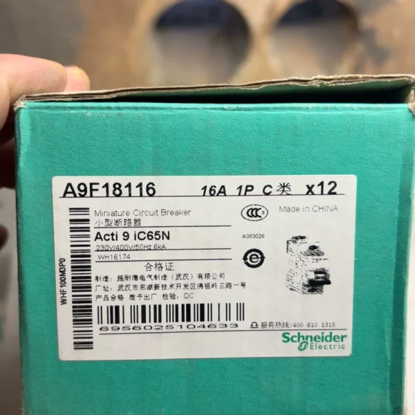 Schneider IC65N Series 1P Air Switch Circuit Breaker 1PC16 Quantity 23 Pieces