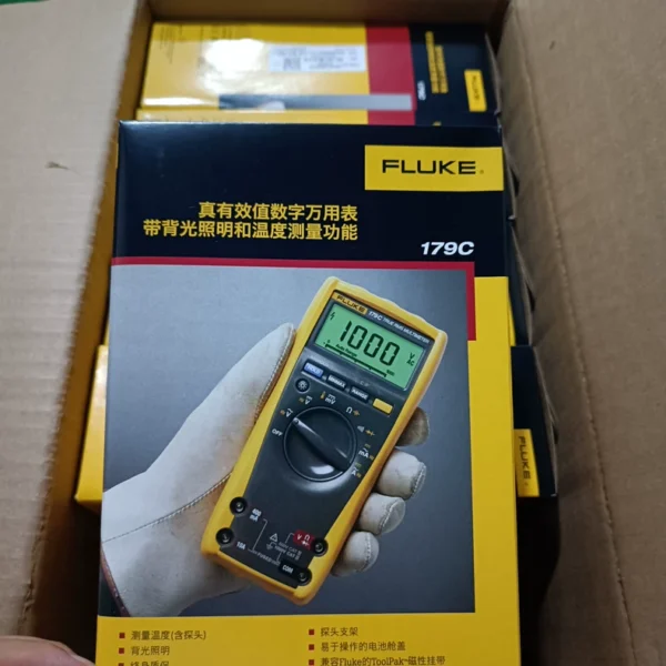FLUKE 179c Multimeter, a best-selling model of Fluke, brand new in stock, with the latest date of 2022.