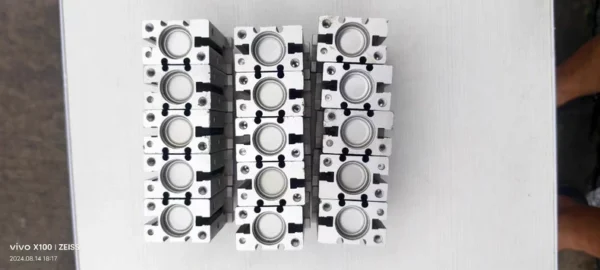 SMC Finger Cylinder Model MHZ2-20D with Good Functionality, In Stock: 14 with Laser Marking, 6 with Sticker Label, Self-tested No Air Leakage, No Jamming, Price is Unit Price, Actual Item Photographed, About 80% New