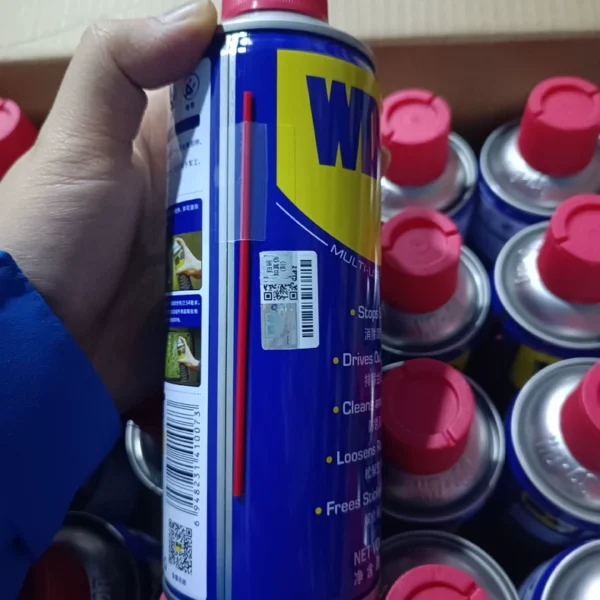 WD-40 Brand New Authentic WD40 Rust Remover Lubricant 350ml Pack, Safe to Buy, Brand New and Unused! With Anti-Counterfeit QR Code to Ensure Authenticity! Fake Products with Tenfold Compensation! Sold Legally in Our Store, Feel Free to Purchase~~~ If You Need Other Sizes, You Can Also Send Me a Message